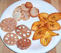 Pay no attention to the plantain chips on the right.