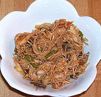 Heavy on the yakisoba sauce